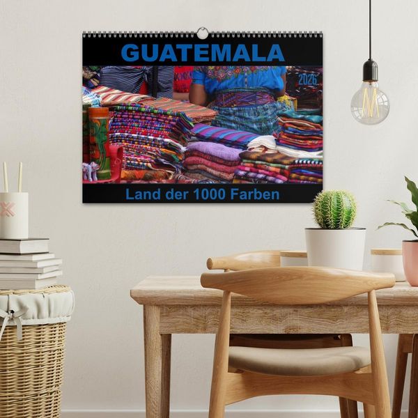 Produktbild: Guatemala - Land der 1000 Farben (Wandkalender 2026 DIN A3 quer), CALVENDO Monatskalender