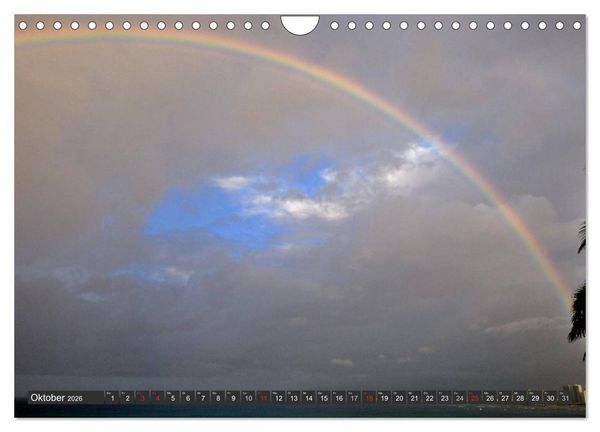 Produktbild: Sonne, Meer und Wolken (Wandkalender 2026 DIN A4 quer), CALVENDO Monatskalender
