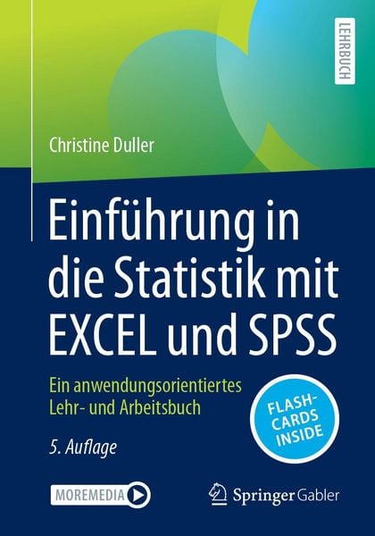 Produktbild: Einf&uuml;hrung in die Statistik mit EXCEL und SPSS