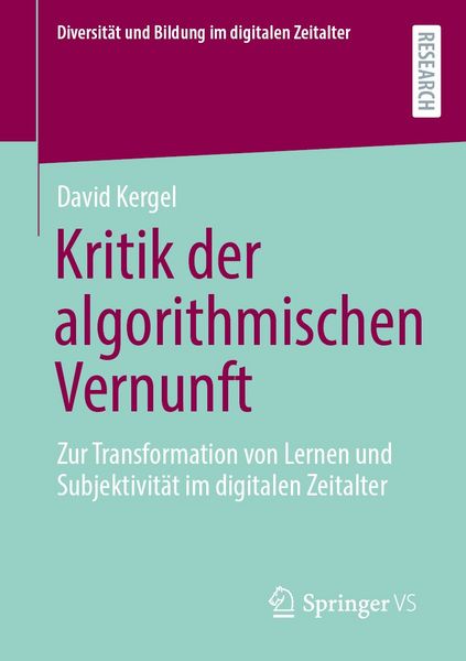 Produktbild: Kritik der algorithmischen Vernunft