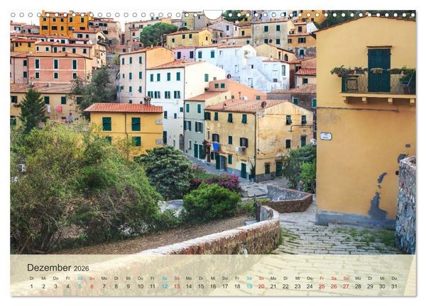 Produktbild: Elba - die Insel im Mittelmeer (Wandkalender 2026 DIN A3 quer), CALVENDO Monatskalender