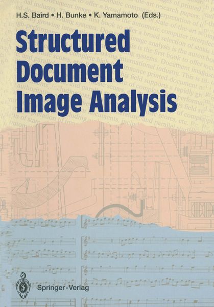 Produktbild: Structured Document Image Analysis