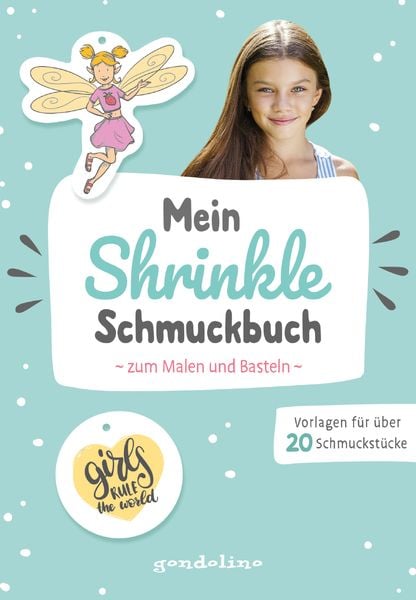 Mein Shrinkle Schmuckbuch zum Malen und Basteln (mint)