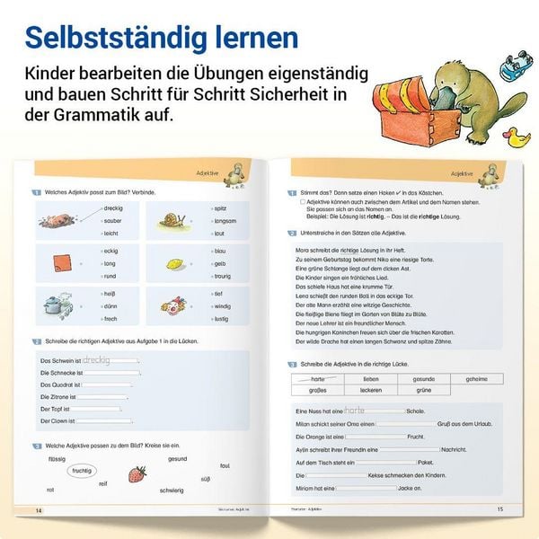 Produktbild: Grammatik mit Rico Schnabel, Klasse 3