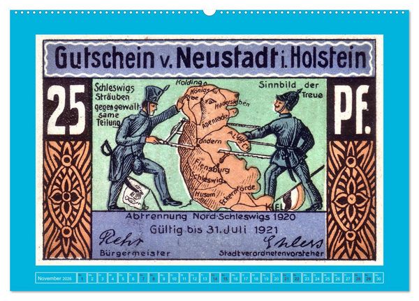 Produktbild: Gru&szlig; aus Neustadt in Holstein (hochwertiger Premium Wandkalender 2026 DIN A2 quer), Kunstdruck in Hochglanz