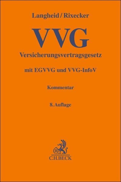 Produktbild: Versicherungsvertragsgesetz. VVG