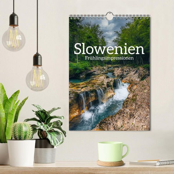 Produktbild: Slowenien - Fr&uuml;hlingsimpressionen (Wandkalender 2026 DIN A4 hoch), CALVENDO Monatskalender