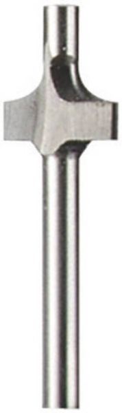 Dremel 2615061532 Abrundfräser HSS 9.5mm Schaftdurchmesser 3.2mm