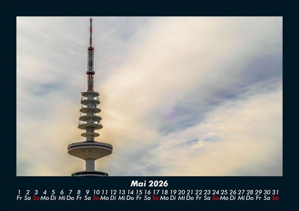 Produktbild: Hamburg 2026 Fotokalender DIN A5