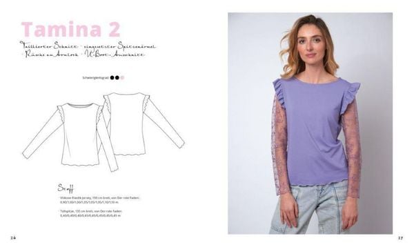 Produktbild: Jersey-T-Shirts n&auml;hen