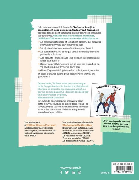 Produktbild: Organisateur infirmiere liberale et