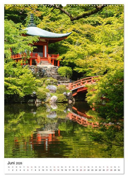 Produktbild: Japan - Moderne trifft auf Tradition. (Wandkalender 2026 DIN A2 hoch), CALVENDO Monatskalender