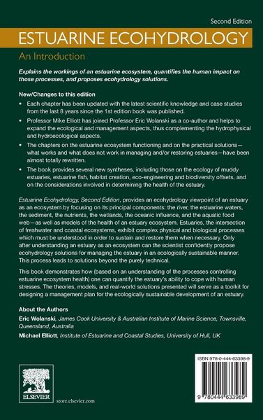 Produktbild: Estuarine Ecohydrology