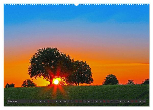 Produktbild: Karlsruhes Osten (Wandkalender 2026 DIN A2 quer), CALVENDO Monatskalender