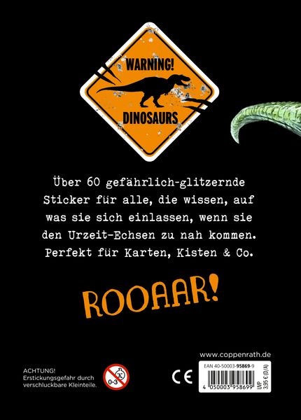 Produktbild: Vorsicht, glitzernde Sticker! (T-Rex World)