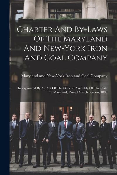 Produktbild: Charter And By-laws Of The Maryland And New-york Iron And Coal Company: Incorporated By An Act Of The General Assembly Of The State Of Maryland, Passe