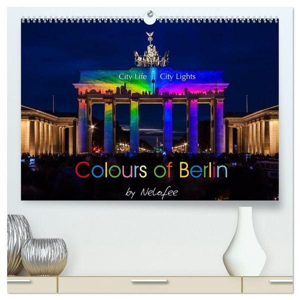 Produktbild: Colours of Berlin (hochwertiger Premium Wandkalender 2026 DIN A2 quer), Kunstdruck in Hochglanz