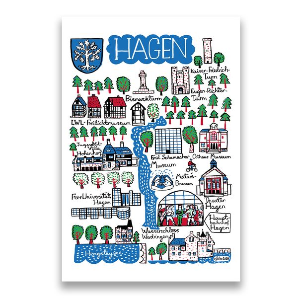 Poster DIN A2 'Hagen'
