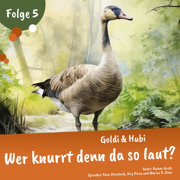Produktbild: Einschlafgeschichten f&uuml;r Kinder ab 3 Jahren | Goldi & Hubi &ndash; Wer knurrt denn da so laut? (Staffel 1, Folge 5)