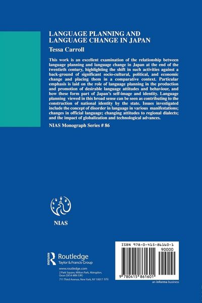 Produktbild: Language Planning and Language Change in Japan