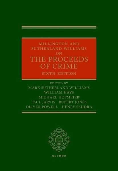 Produktbild: Millington and Sutherland Williams on the Proceeds of Crime