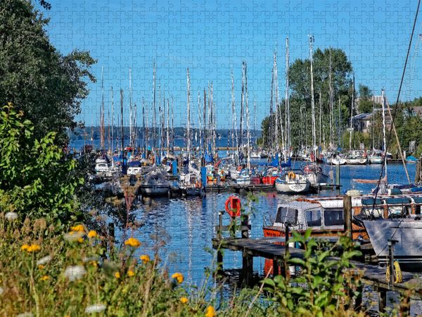 Produktbild: CALVENDO Puzzle Flensburg | 1000 Teile Lege-Gr&ouml;&szlig;e 64x48cm Foto-Puzzle f&uuml;r gl&uuml;ckliche Stunden