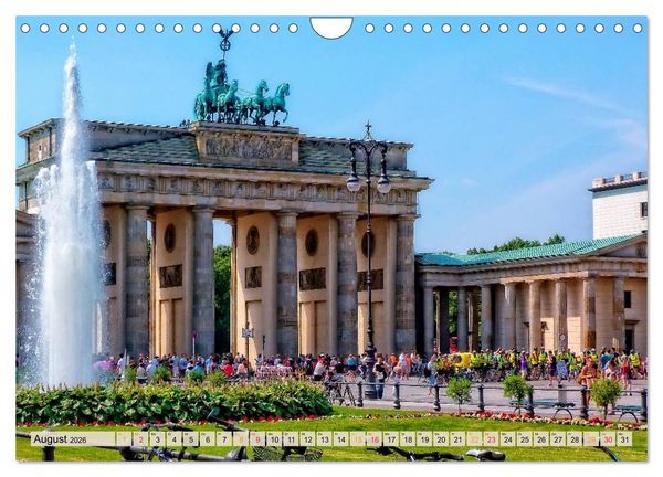 Produktbild: 12 wundersch&ouml;ne Sehensw&uuml;rdigkeiten in Deutschland (Wandkalender 2026 DIN A4 quer), CALVENDO Monatskalender
