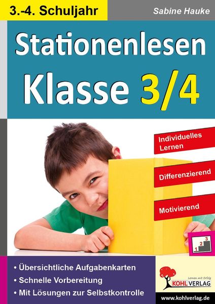 Produktbild: Stationenlesen Klasse 3/4