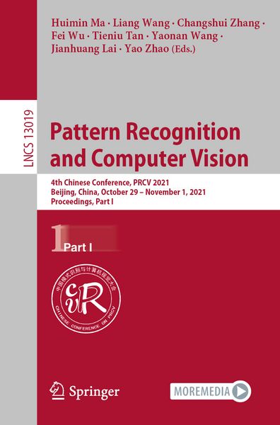 Produktbild: Pattern Recognition and Computer Vision