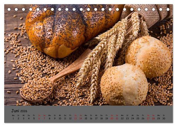 Produktbild: Mein Brotkalender (Tischkalender 2026 DIN A5 quer), CALVENDO Monatskalender