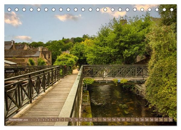Produktbild: Pont-Aven Bretagne (Tischkalender 2026 DIN A5 quer), CALVENDO Monatskalender