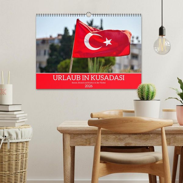 Produktbild: Urlaub in Kusadasi - Sonne, Strand und Kultur in der T&uuml;rkei (Wandkalender 2026 DIN A3 quer), CALVENDO Monatskalender