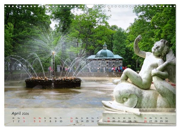 Produktbild: Sankt Petersburg - Pal&auml;ste der Umgebung (Wandkalender 2026 DIN A3 quer), CALVENDO Monatskalender