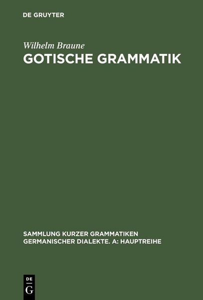 Produktbild: Gotische Grammatik