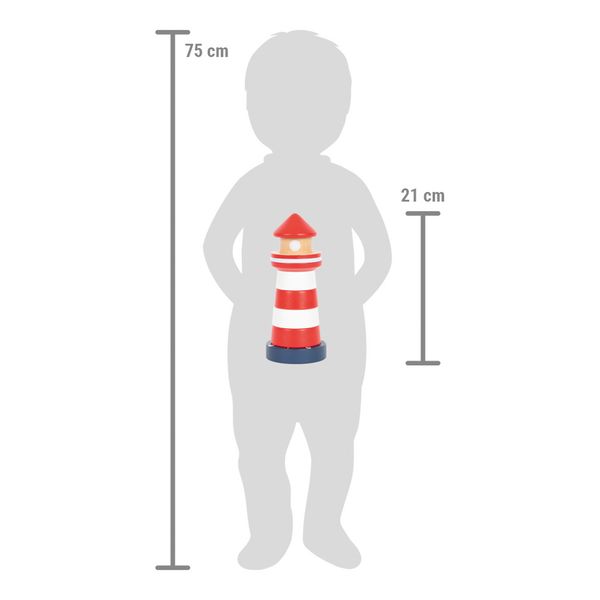 Produktbild: Stapelturm Leuchtturm Gro&szlig;er Ozean