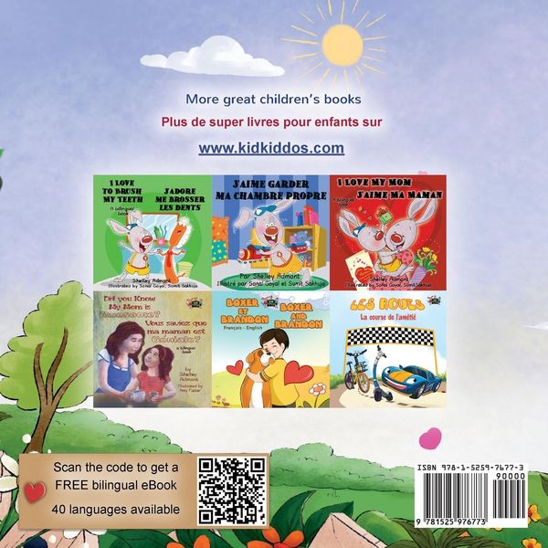 Produktbild: I am Thankful (English French Bilingual Children's Book)