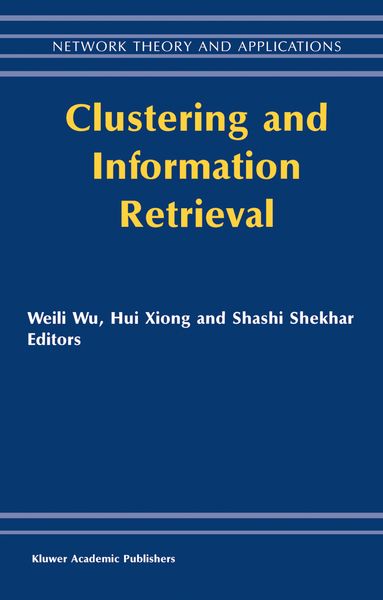 Produktbild: Clustering and Information Retrieval