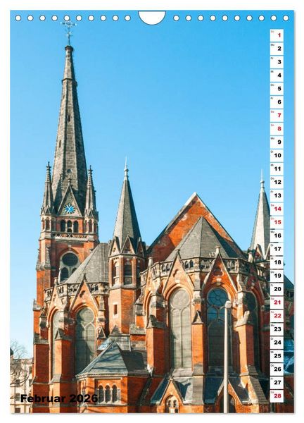 Produktbild: Gera - Stadt an der wei&szlig;en Elster (Wandkalender 2026 DIN A4 hoch), CALVENDO Monatskalender