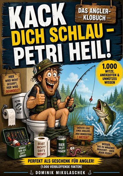Produktbild: Kack dich schlau - Petri Heil!