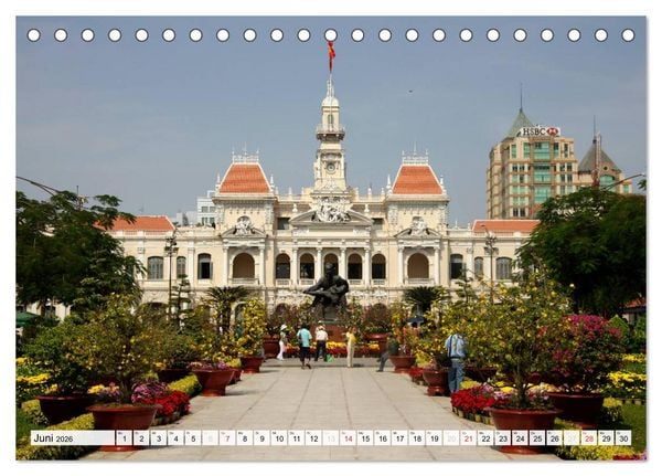 Produktbild: Vietnam (Tischkalender 2026 DIN A5 quer), CALVENDO Monatskalender