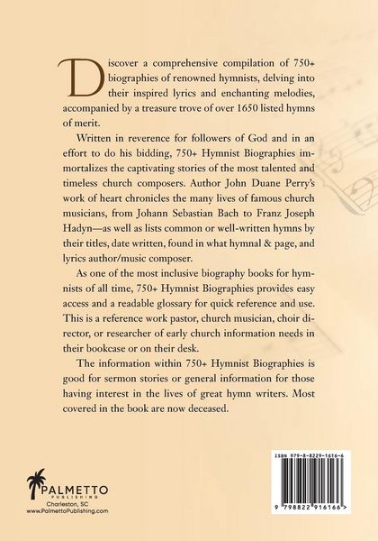 Produktbild: 750+ Hymnist Biographies
