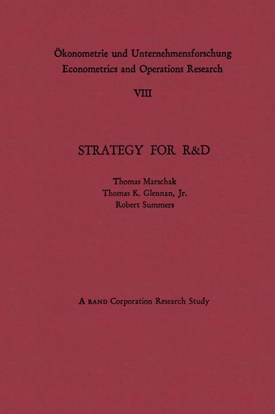 Produktbild: Strategy for R&D: Studies in the Microeconomics of Development