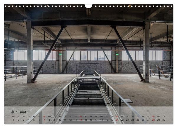Produktbild: Zeche und Kokerei Zollverein Essen: Industrie-Architektur (Wandkalender 2026 DIN A3 quer), CALVENDO Monatskalender
