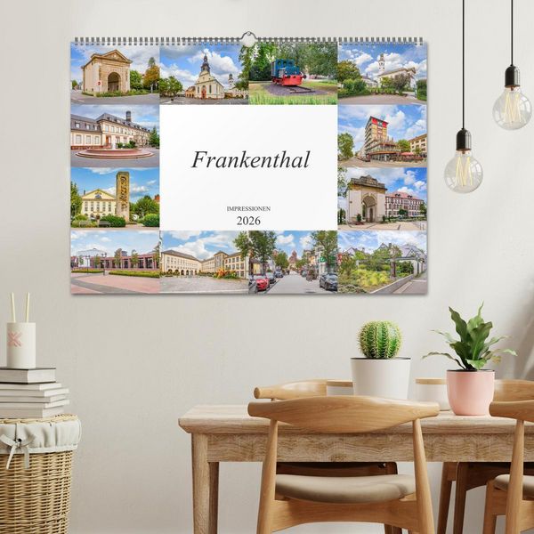 Produktbild: Frankenthal Impressionen (Wandkalender 2026 DIN A2 quer), CALVENDO Monatskalender