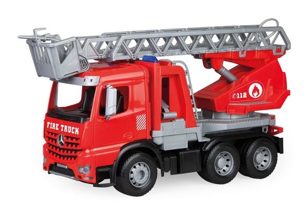 LENA® 04615EC - Worxx, Leiterfeuerwehr Mercedes Arocs, Länge 48 cm