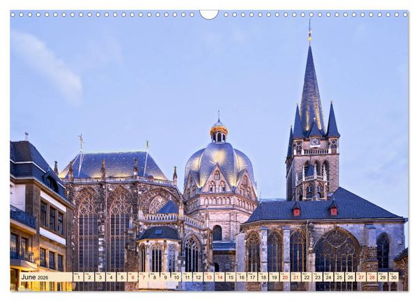 Produktbild: IMPERIAL CITY OF AACHEN (Wall Calendar 2026 DIN A3 landscape), CALVENDO 12 Month Wall Calendar