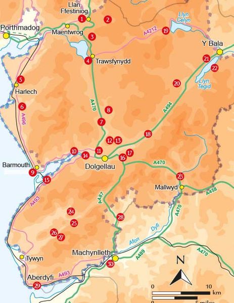 Produktbild: Snowdonia: 30 Low-level and Easy Walks - South