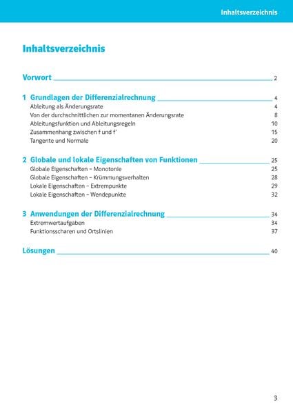 Produktbild: Klett Sicher im Abi 10-Minuten-Training Oberstufe Mathematik Differenzialrechnung