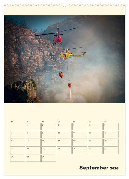 Produktbild: Feuerwehr - der Kalender (Wandkalender 2026 DIN A2 hoch), CALVENDO Monatskalender