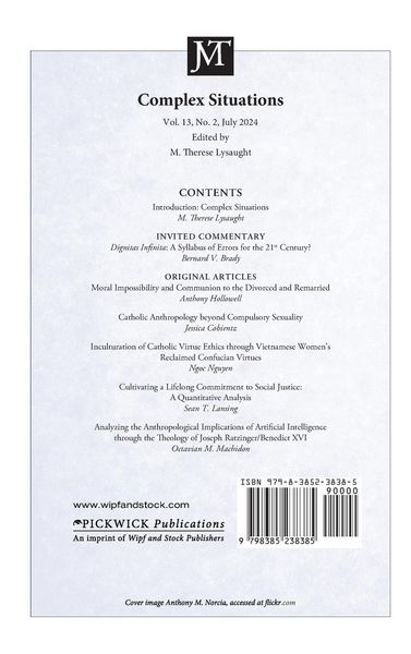 Produktbild: Journal of Moral Theology, Volume 13, Issue 2